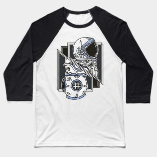 The Explorer Of The Unknown (Deepblue) Baseball T-Shirt